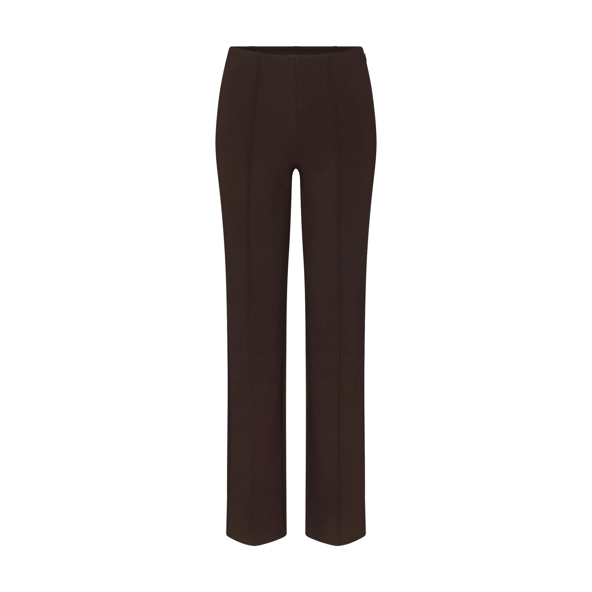 THE ESSENTIAL COLLECTION HIGH-WAISTED PINTUCK STRAIGHT LEG PANT - ESPRESSO - image 12