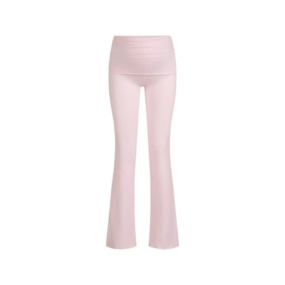 COTTON JERSEY MATERNITY FOLDOVER PANT - CHERRY BLOSSOM - image 11