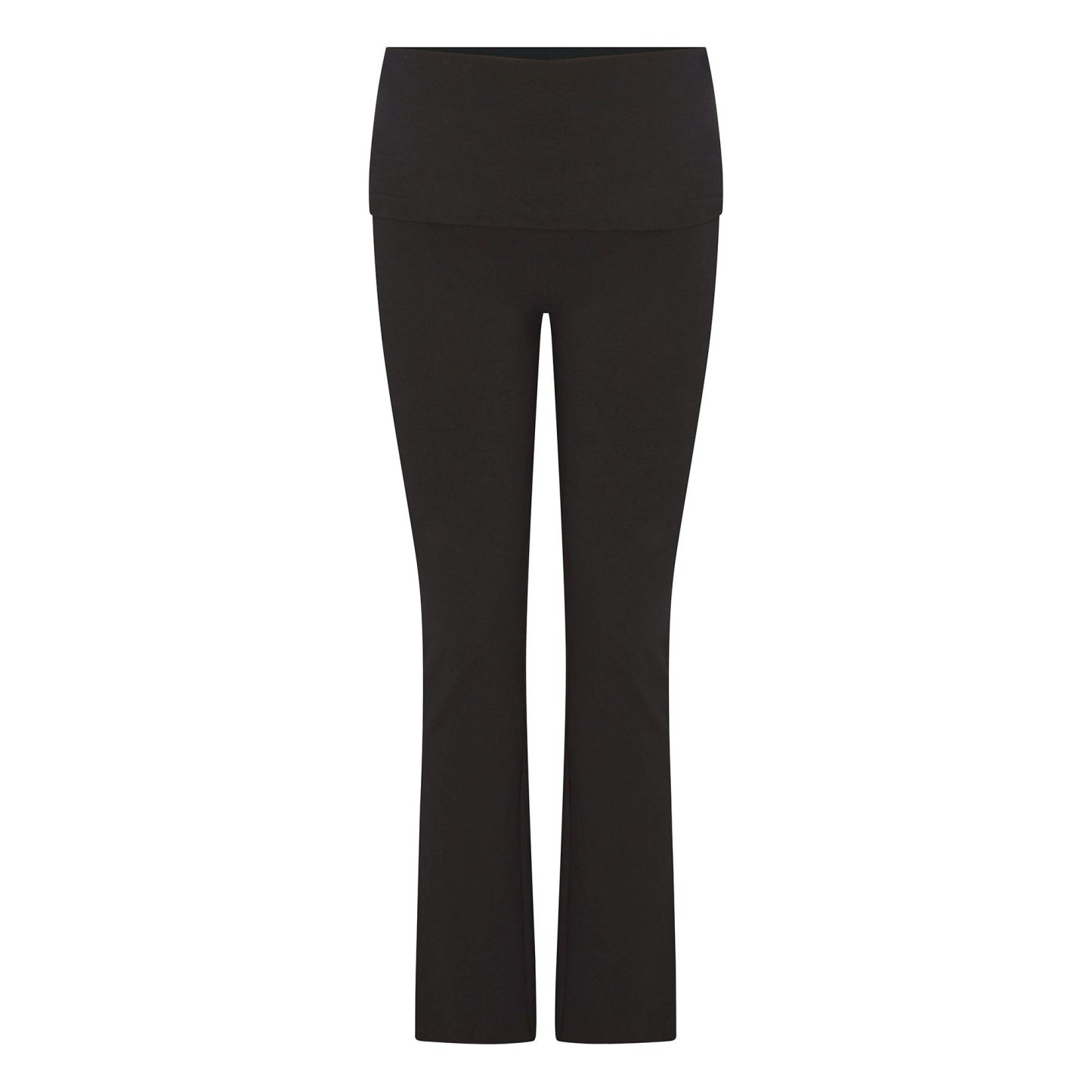 COTTON JERSEY MATERNITY FOLDOVER PANT - SOOT - image 21