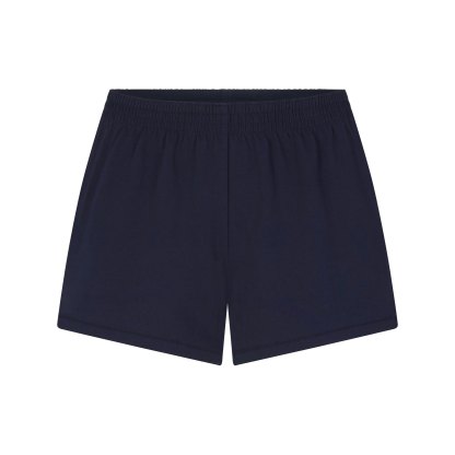 COTTON JERSEY LOOSE SHORT - NAVY - image 29