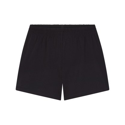 COTTON JERSEY LOOSE SHORT - SOOT - image 41