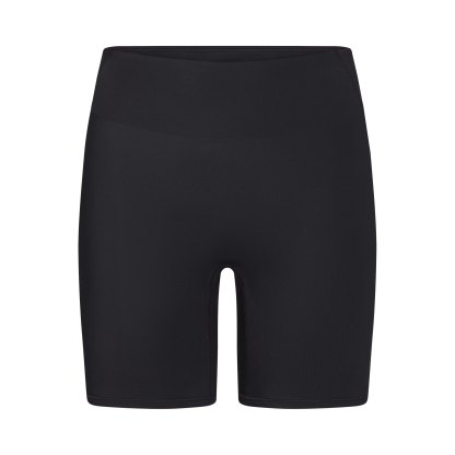 NikeSKIMS SHINE BONDED WAIST 5" BIKER SHORT - OBSIDIAN - image 7