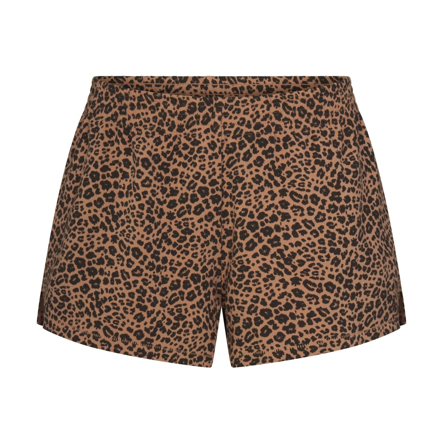 COTTON JERSEY LOOSE SHORT - SIENNA NATURAL LEOPARD - image 6