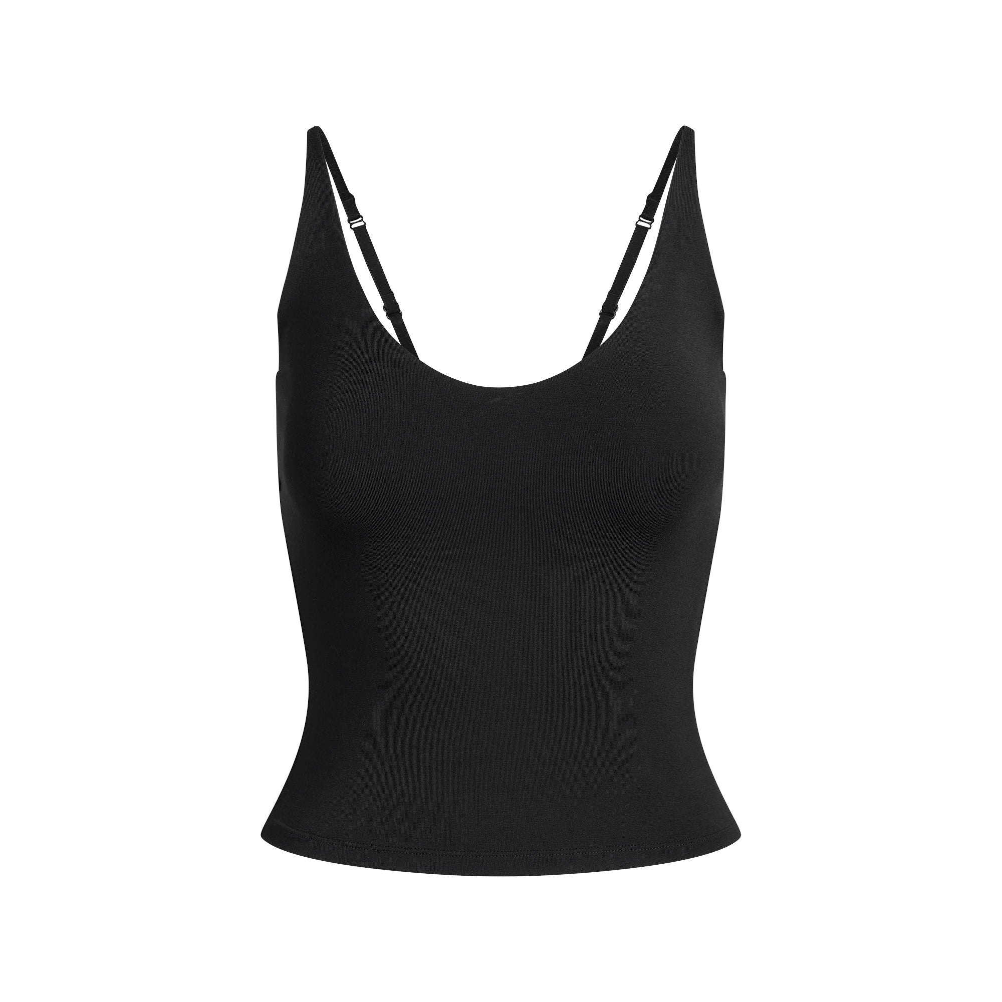 SMOOTH LAYERS SCOOP NECK CAMI - OBSIDIAN - image 5