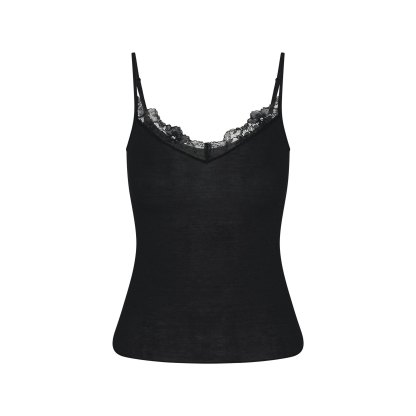 SHEER MODAL LACE CAMI - ONYX - image 21