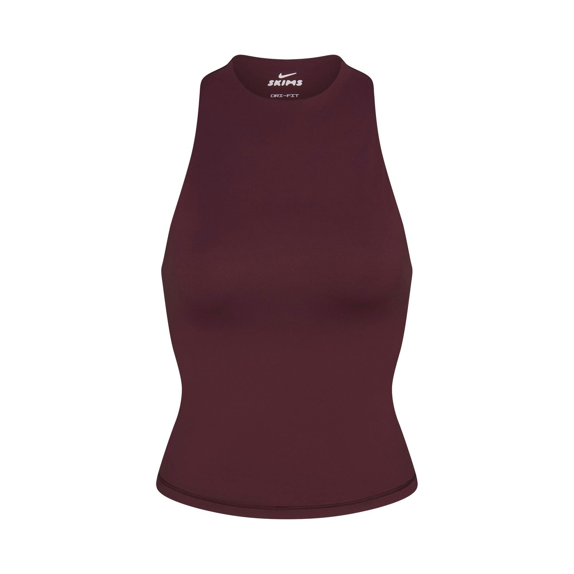 NikeSKIMS MATTE MOCK NECK RACER TANK - CURRANT - image 38