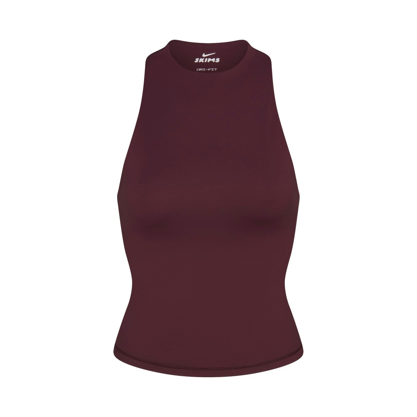 NikeSKIMS MATTE MOCK NECK RACER TANK - CURRANT - image 38