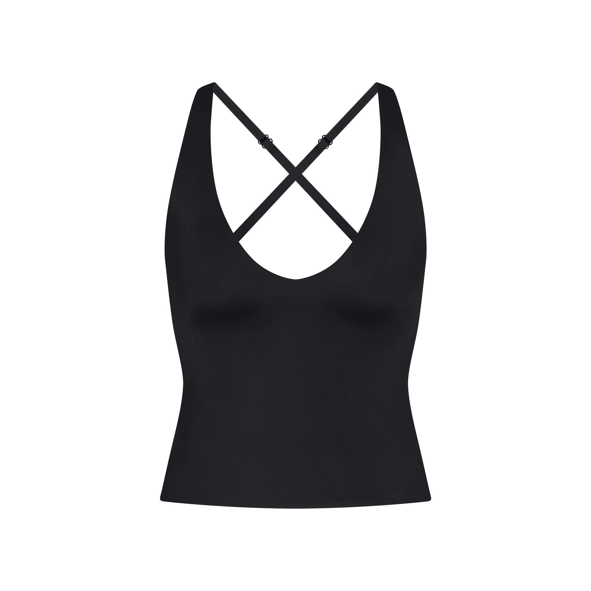 NikeSKIMS SHINE V-NECK TANK - OBSIDIAN - image 34