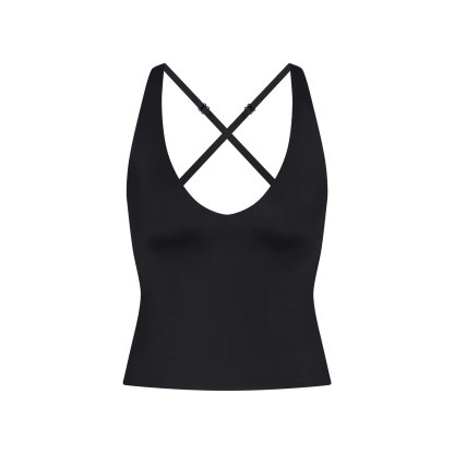 NikeSKIMS SHINE V-NECK TANK - OBSIDIAN - image 34
