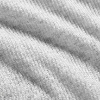 SHEER RIB TANK - LIGHT HEATHER GREY - image 4