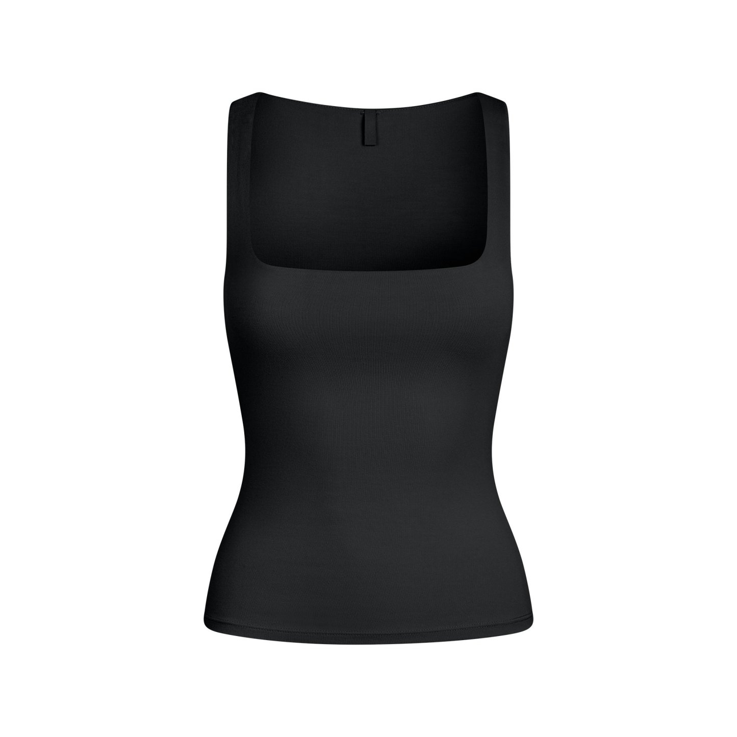 SMOOTH LAYERS SQUARE NECK TANK - OBSIDIAN - image 5