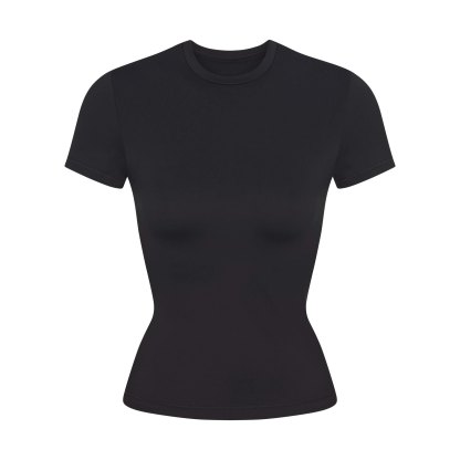 NikeSKIMS MATTE PADDED BABY TEE - OBSIDIAN - image 36