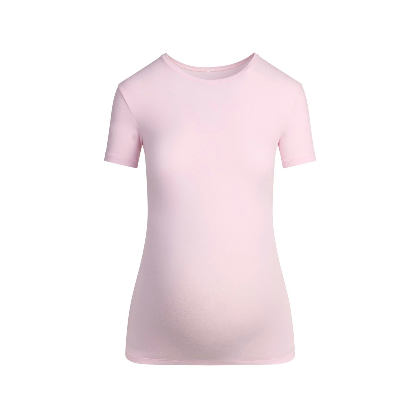 COTTON JERSEY MATERNITY T-SHIRT - CHERRY BLOSSOM - image 13