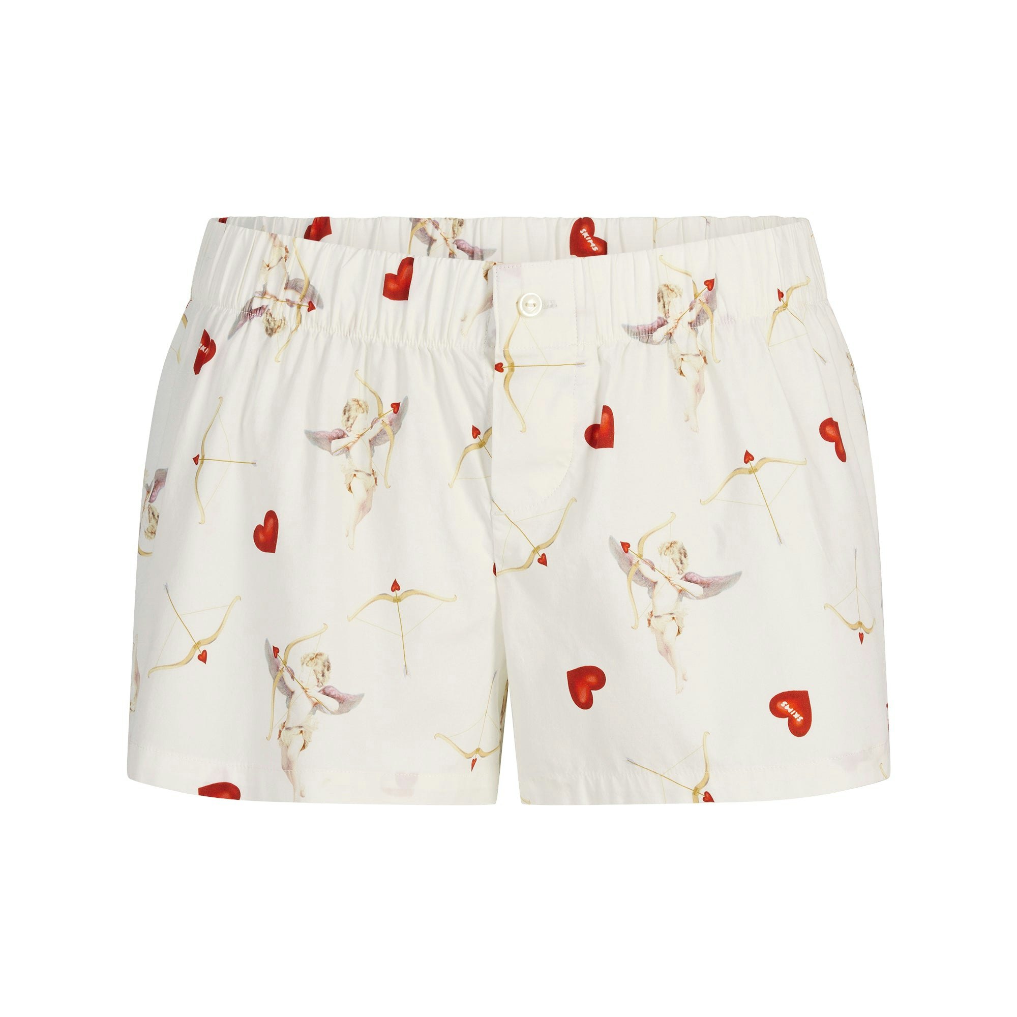 COTTON POPLIN BOXER SLEEP SET - MARBLE CHERUB PRINT - image 21