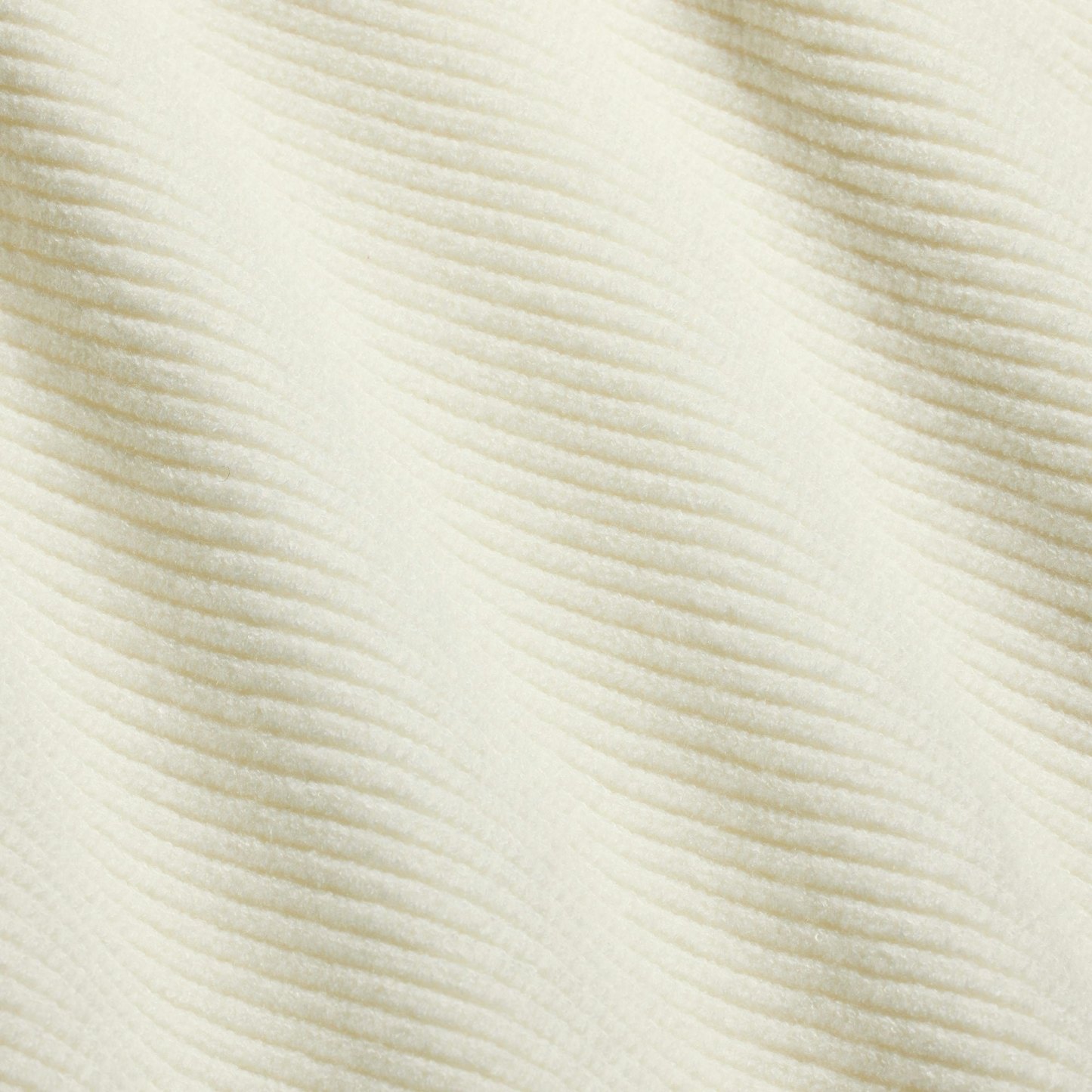 SWEATER KNITS RIBBED LONG SLEEVE FITTED CREW NECK - IVORY - image 13