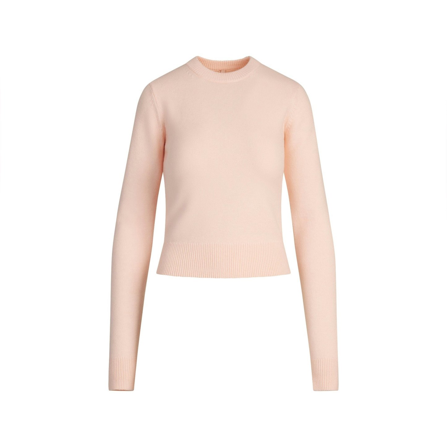 SWEATER KNITS RIBBED LONG SLEEVE FITTED CREW NECK - PRIMROSE - image 7