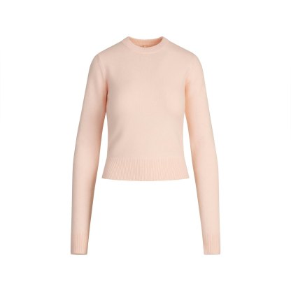 SWEATER KNITS RIBBED LONG SLEEVE FITTED CREW NECK - PRIMROSE - image 7