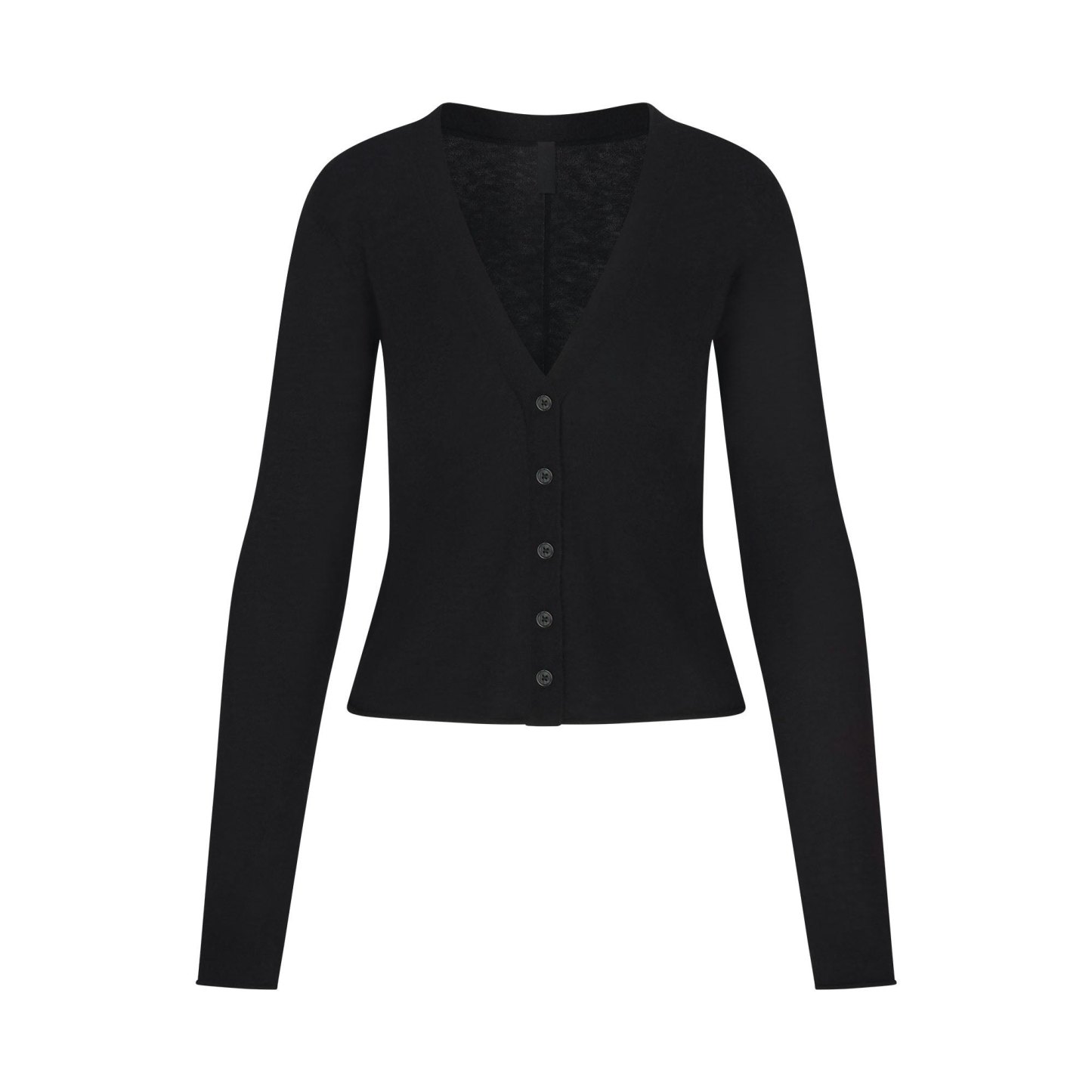 FEATHERWEIGHT CASHMERE CARDIGAN - ONYX - image 21