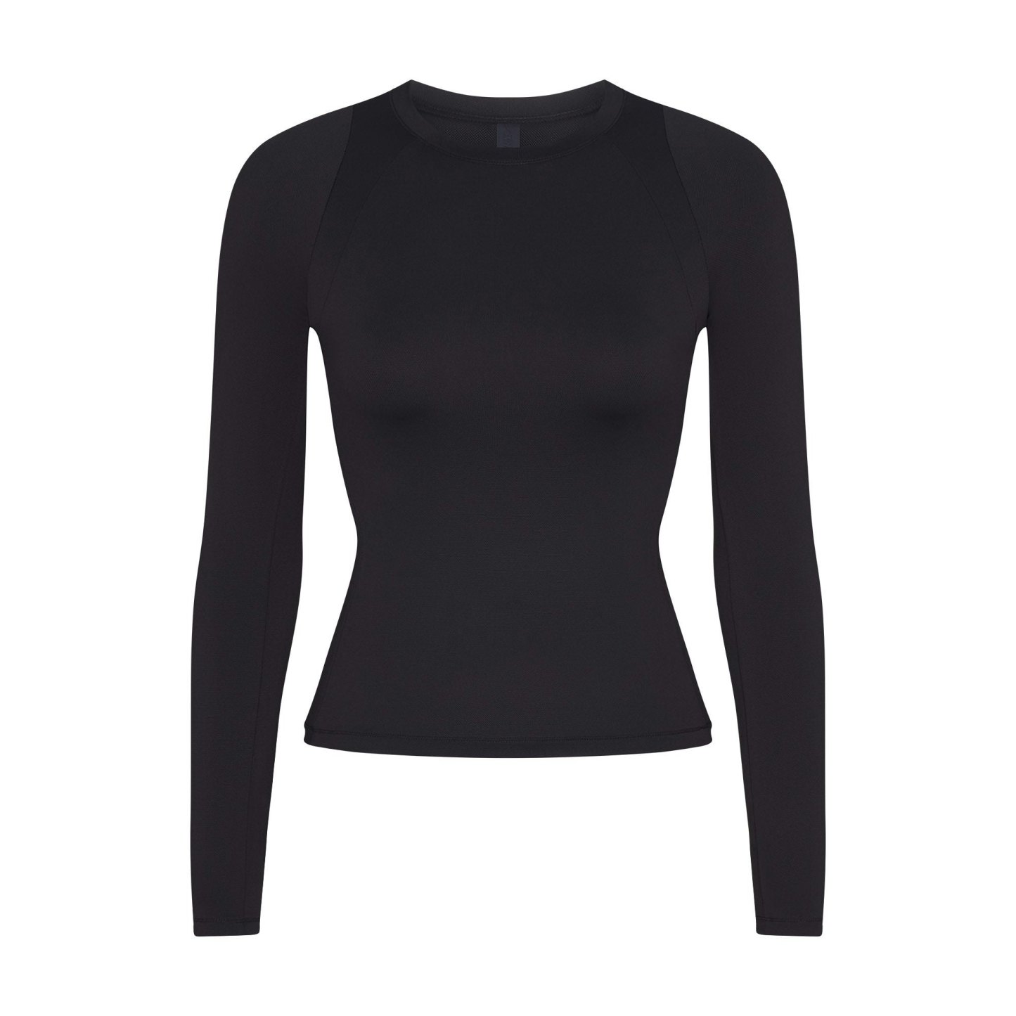 NikeSKIMS AIRY LONG SLEEVE CREW NECK TOP - OBSIDIAN - image 7