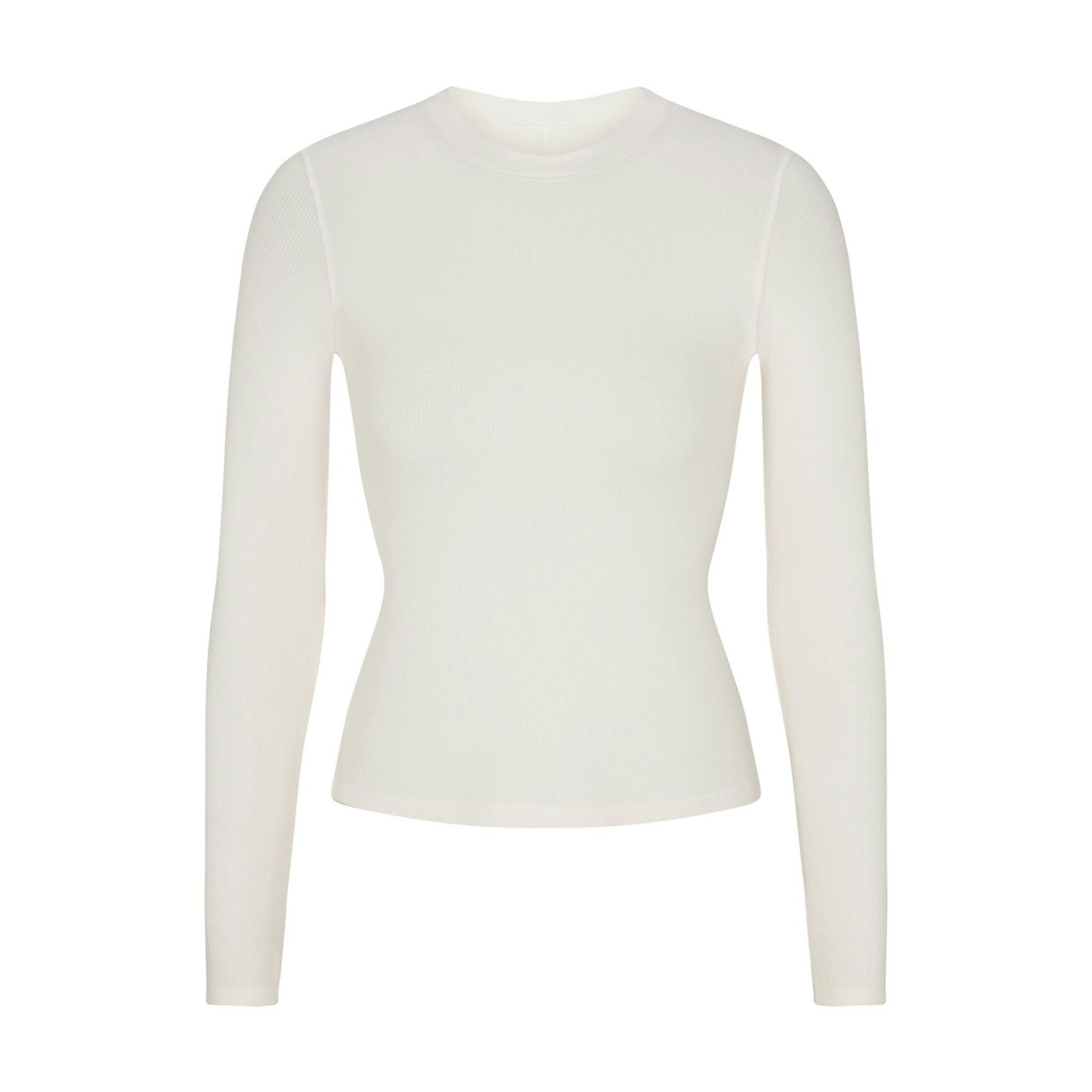 COTTON RIB LONG SLEEVE T-SHIRT - MARBLE - image 11
