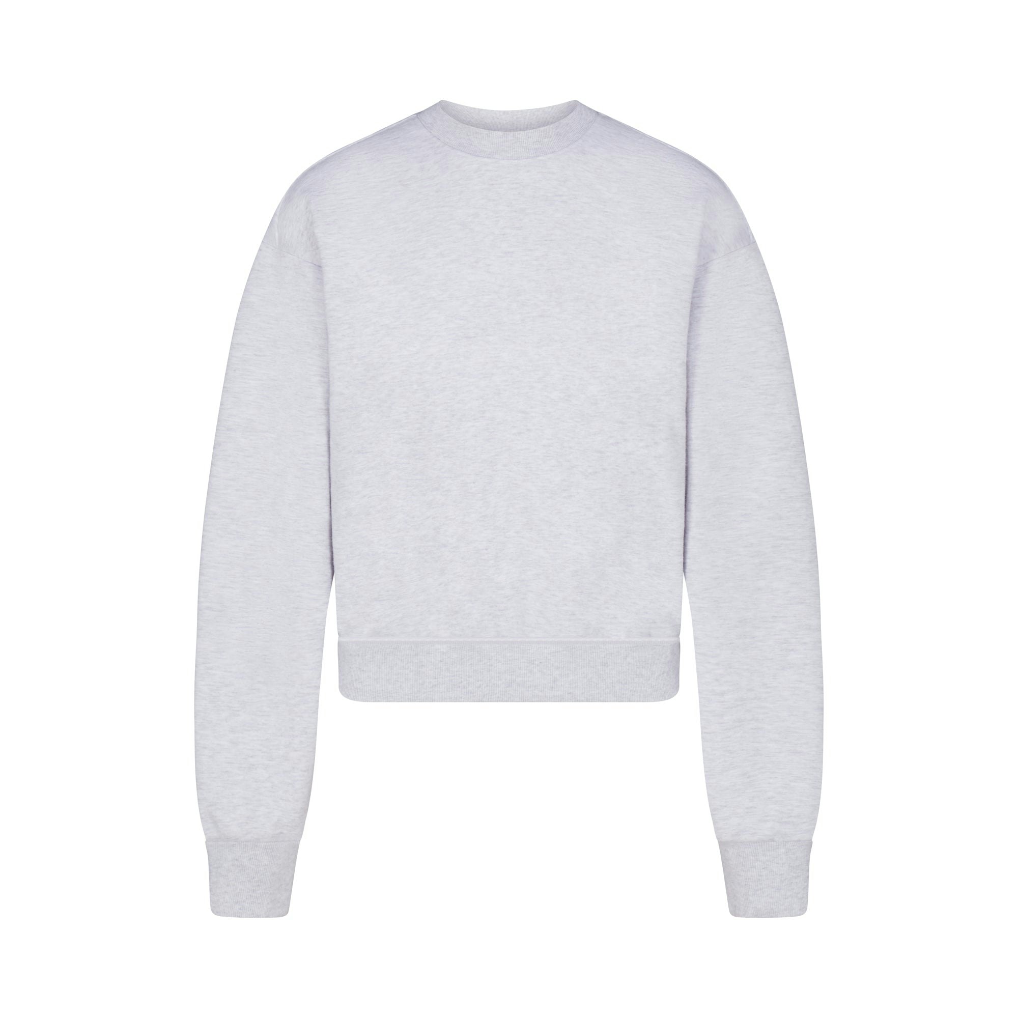 COTTON FLEECE CLASSIC CREWNECK - LIGHT HEATHER GREY - image 33
