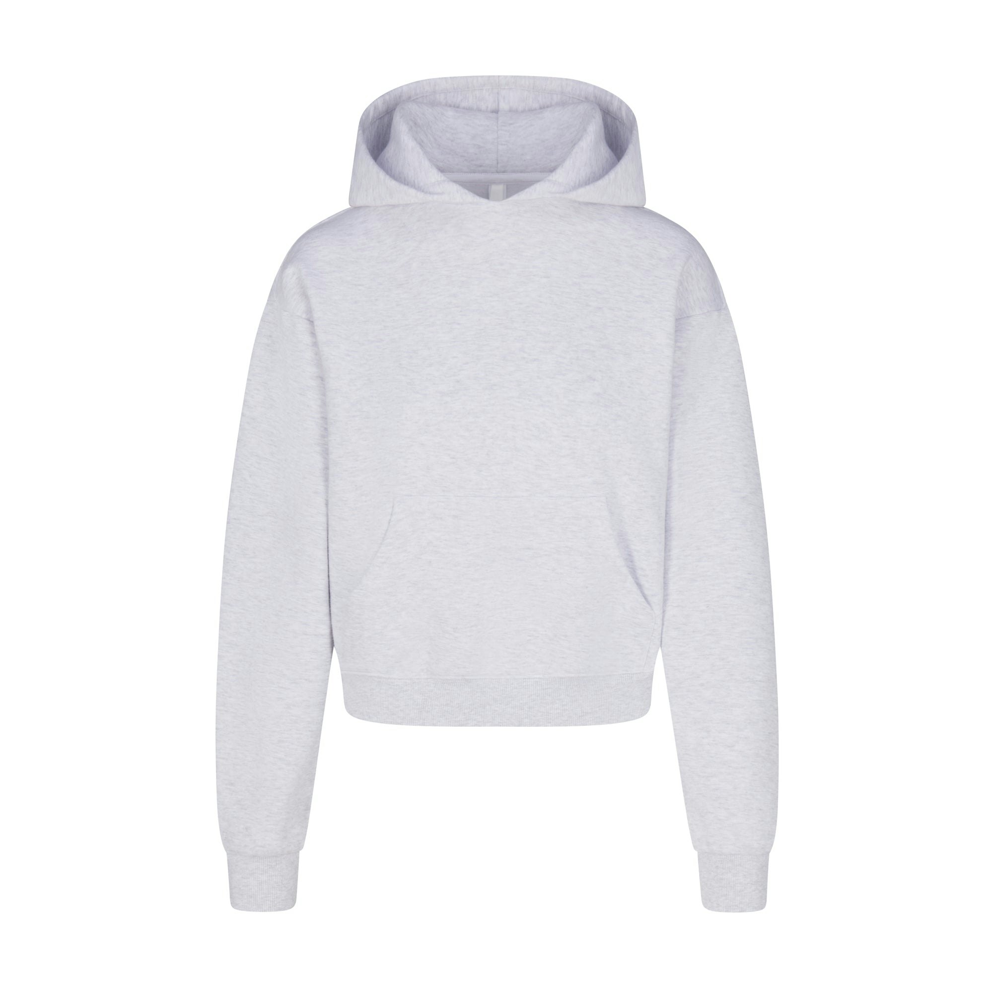 COTTON FLEECE CLASSIC HOODIE - LIGHT HEATHER GREY - image 7