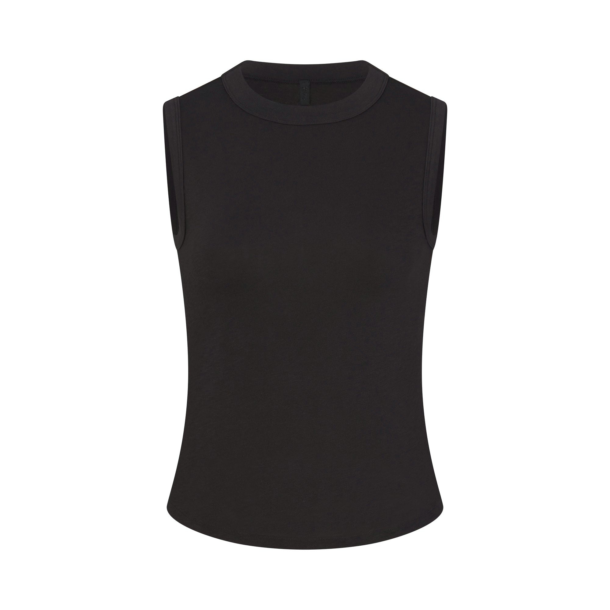 WORN IN JERSEY HIGH CREW TANK - WASHED ONYX - image 6