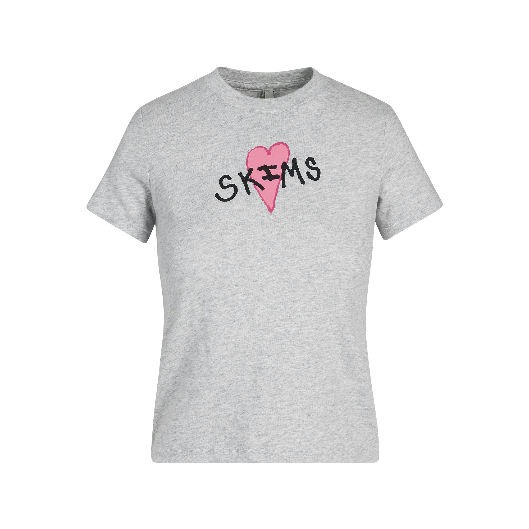 WORN IN JERSEY T-SHIRT - LIGHT HEATHER GREY SKIMS HEART - image 23