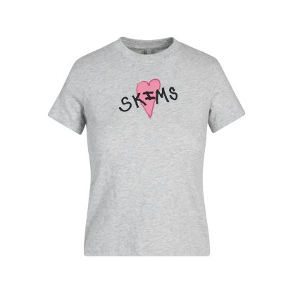 WORN IN JERSEY T-SHIRT - LIGHT HEATHER GREY SKIMS HEART - image 23