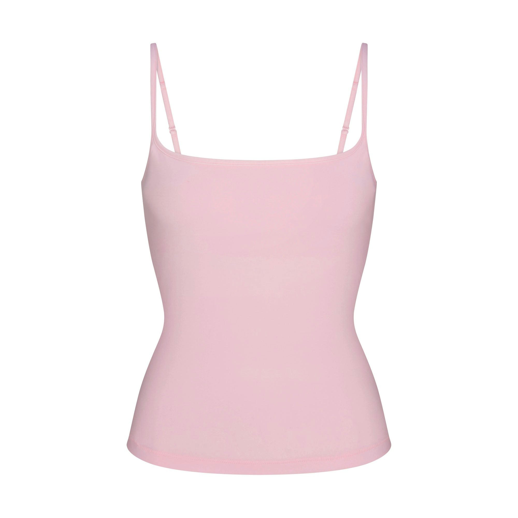 COTTON JERSEY SCOOP NECK CAMI - CHERRY BLOSSOM - image 14