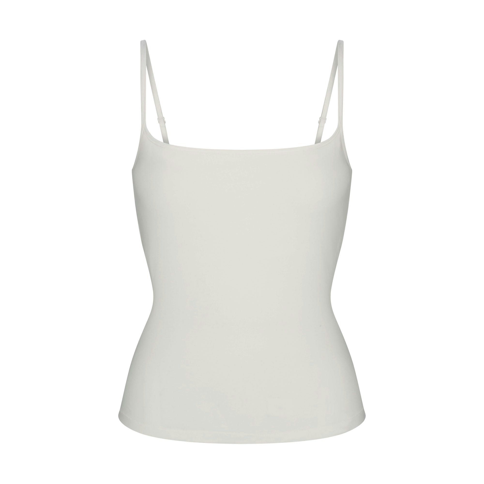 COTTON JERSEY SCOOP NECK CAMI - MARBLE - image 44