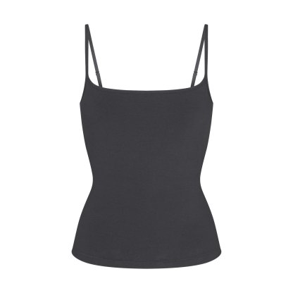 COTTON JERSEY SCOOP NECK CAMI - ASH - image 30