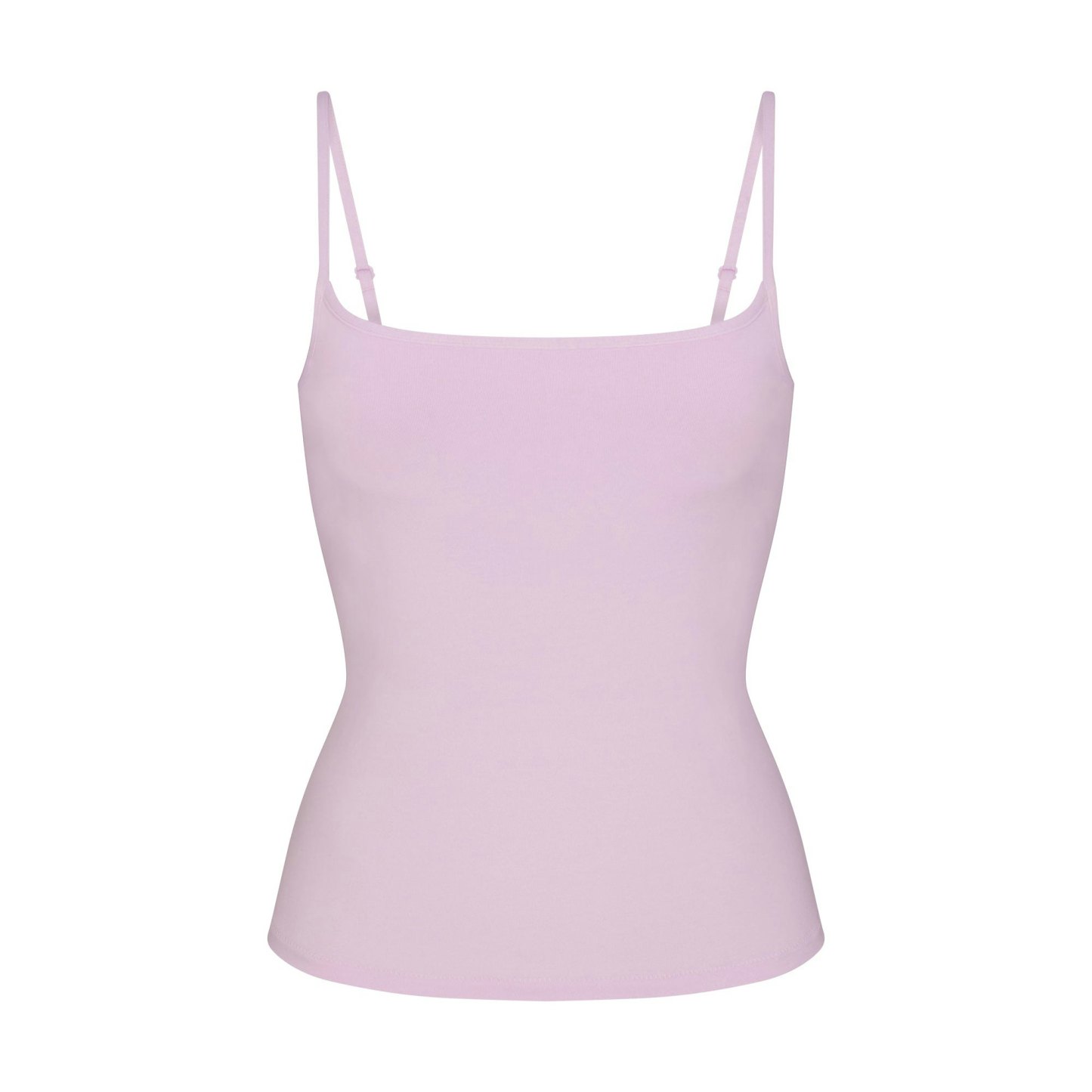 COTTON JERSEY SCOOP NECK CAMI - SUGAR PLUM - image 24