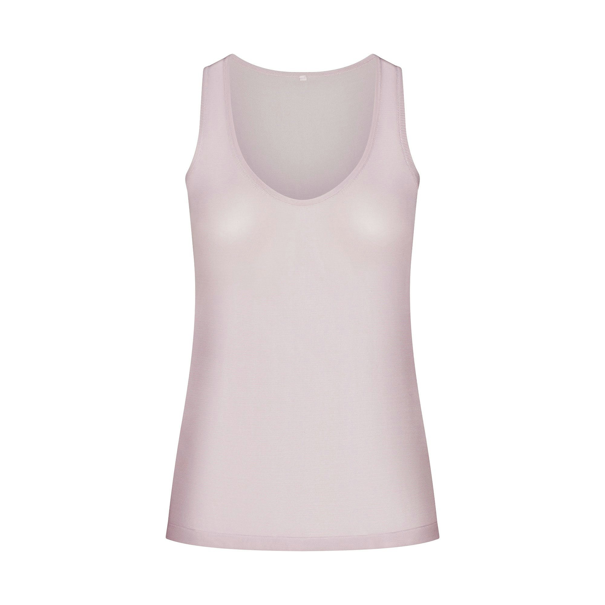 SLINKY KNIT SCOOP LONG TANK - IRIS MICA - image 11