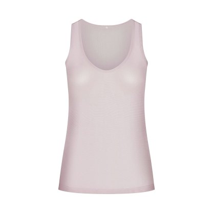 SLINKY KNIT SCOOP LONG TANK - IRIS MICA - image 11