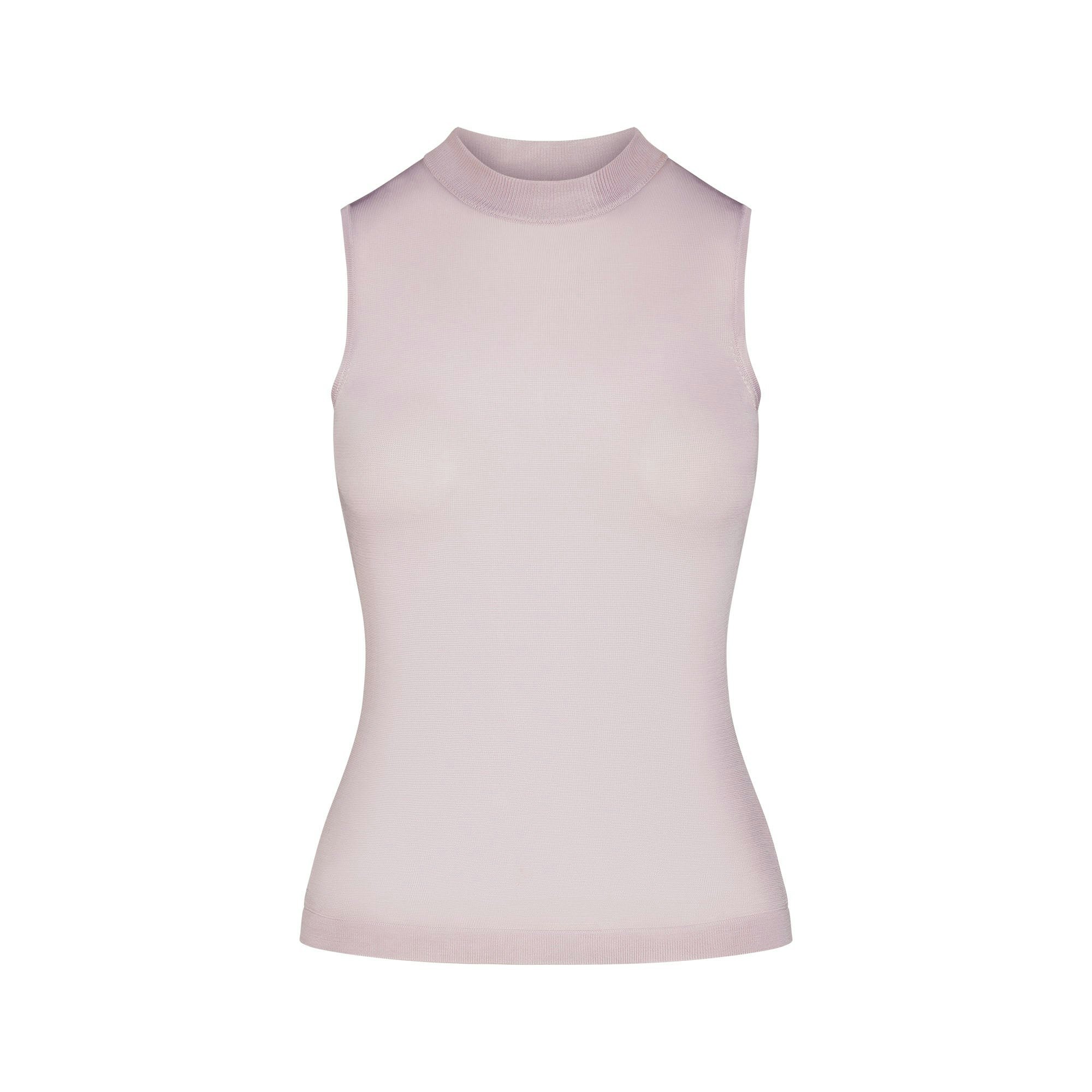 SLINKY KNIT MOCK NECK TANK - IRIS MICA - image 11
