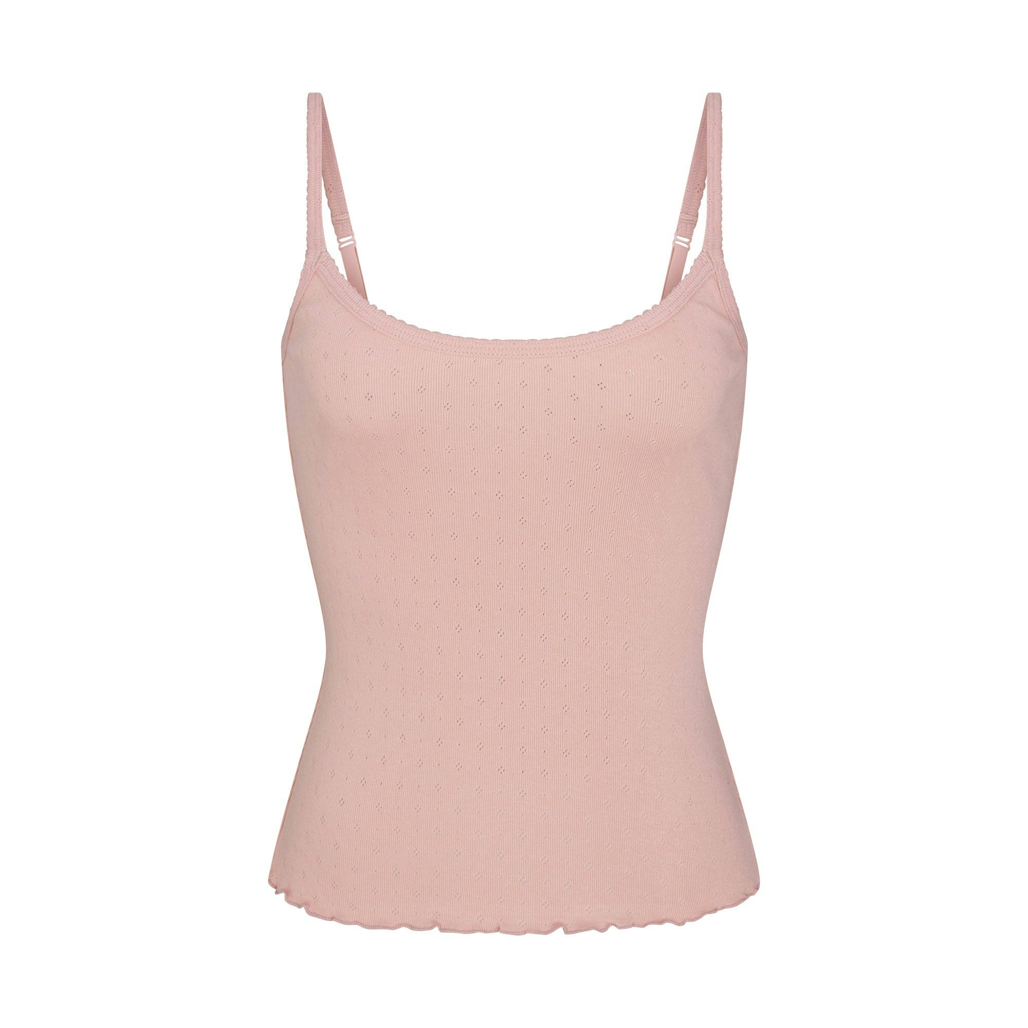 HEAVY POINTELLE CAMI - MORGANITE - image 10