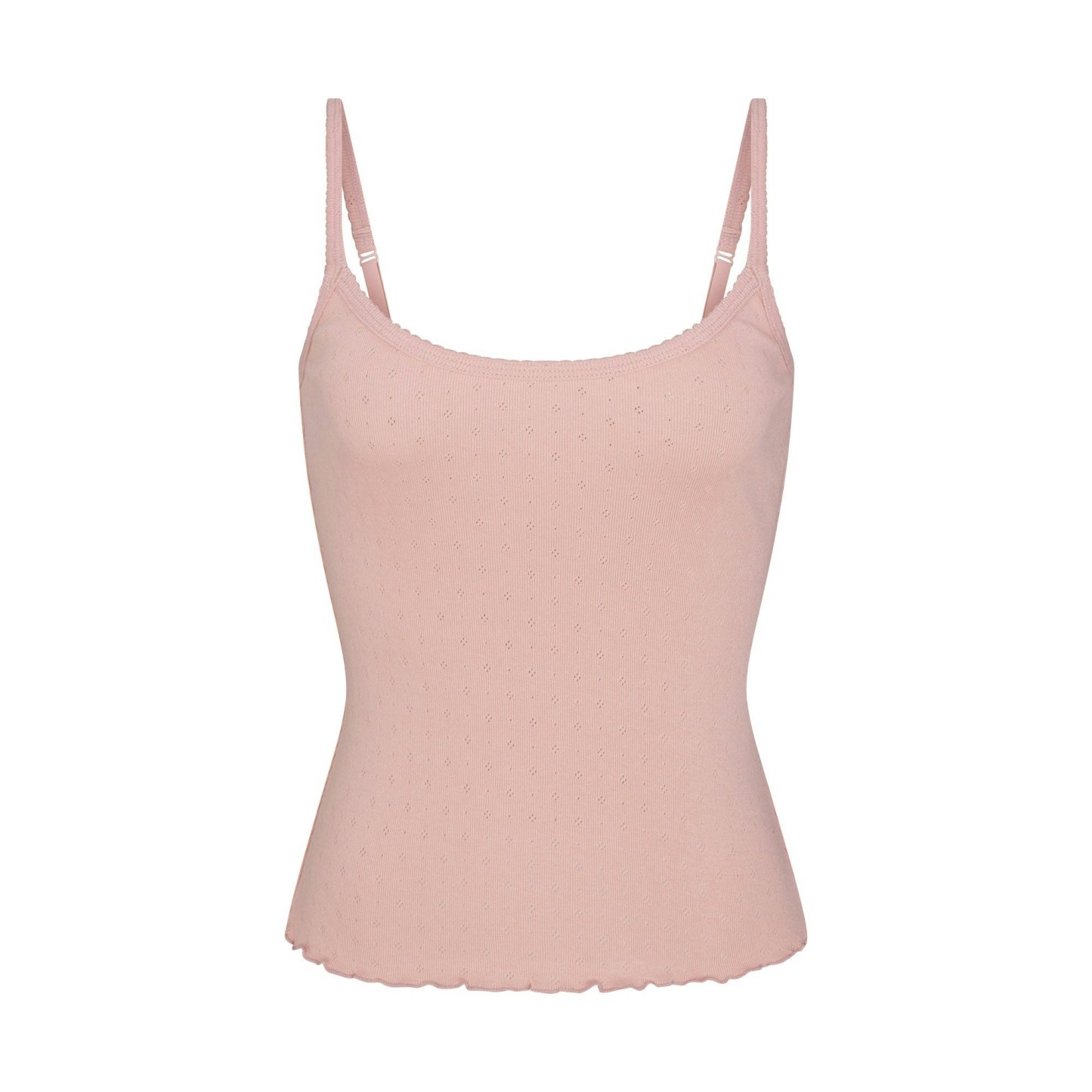 HEAVY POINTELLE CAMI - MORGANITE - image 10