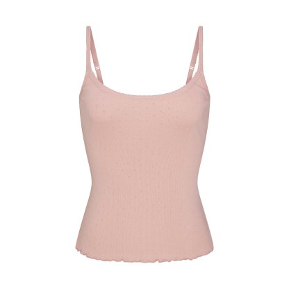 HEAVY POINTELLE CAMI - MORGANITE - image 10