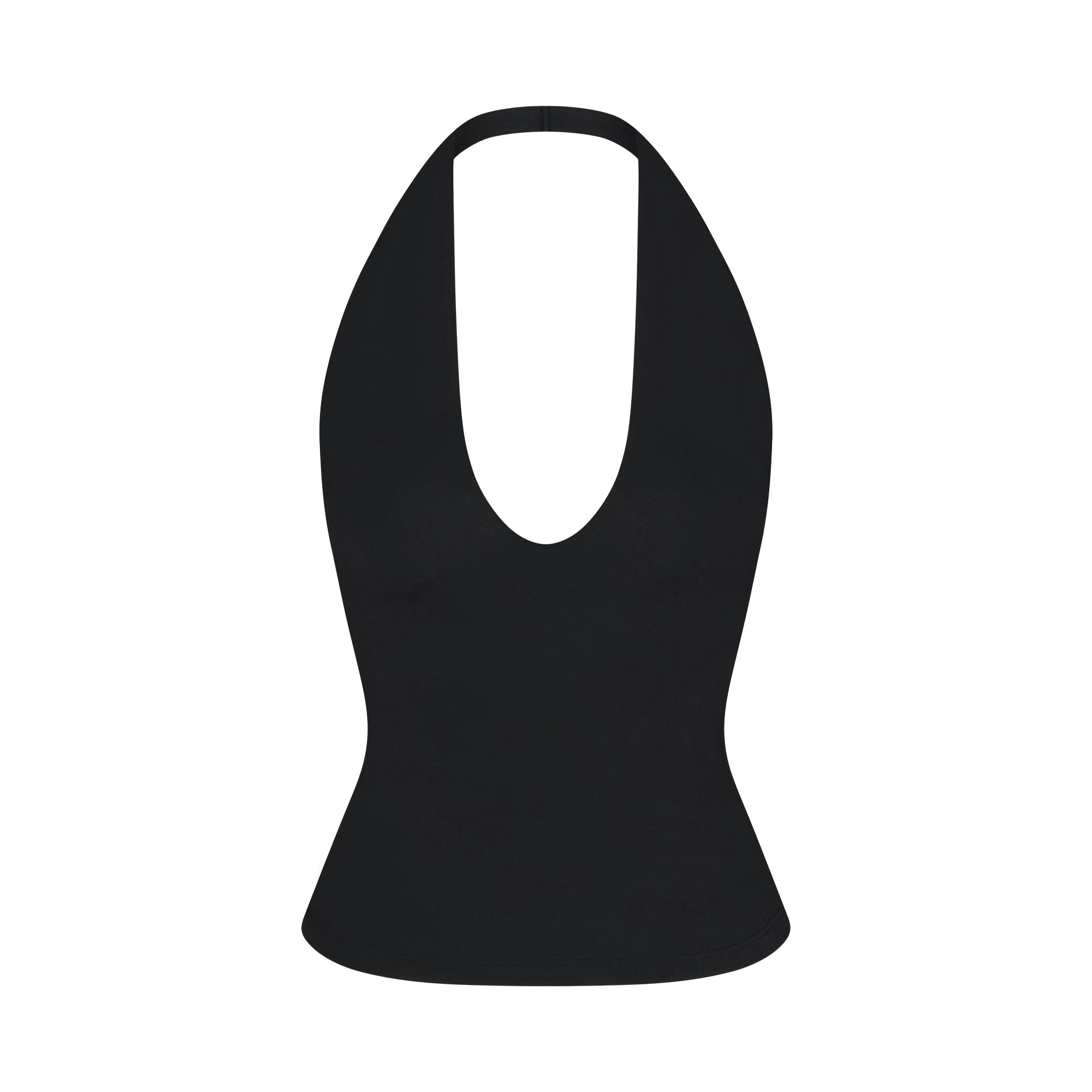 SMOOTH LAYERS HALTER TOP - OBSIDIAN - image 5