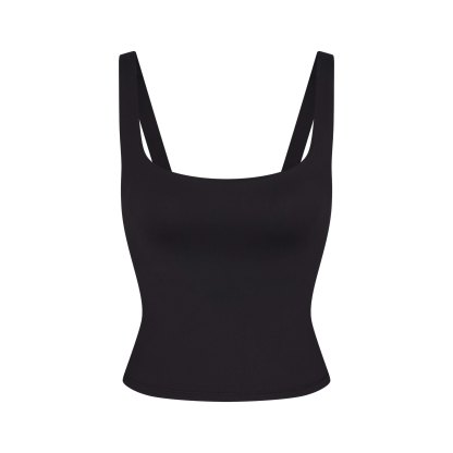NikeSKIMS MATTE SQUARE NECK TANK - OBSIDIAN - image 13