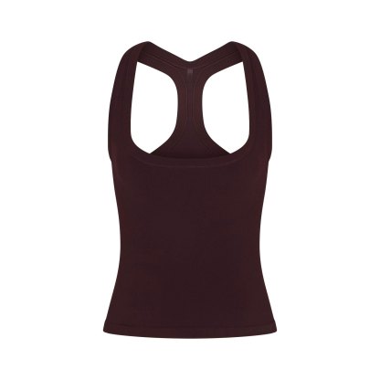 NikeSKIMS VINTAGE SEAMLESS RACER BACK TANK - CURRANT - image 24