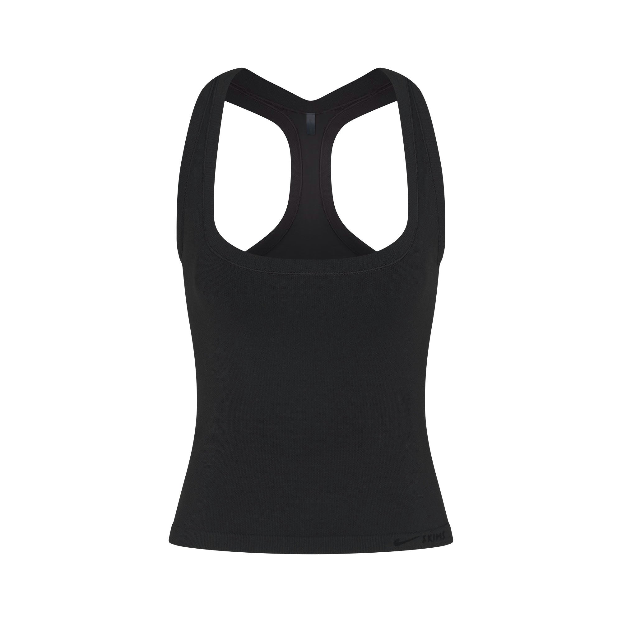 NikeSKIMS VINTAGE SEAMLESS RACER BACK TANK - OBSIDIAN - image 5