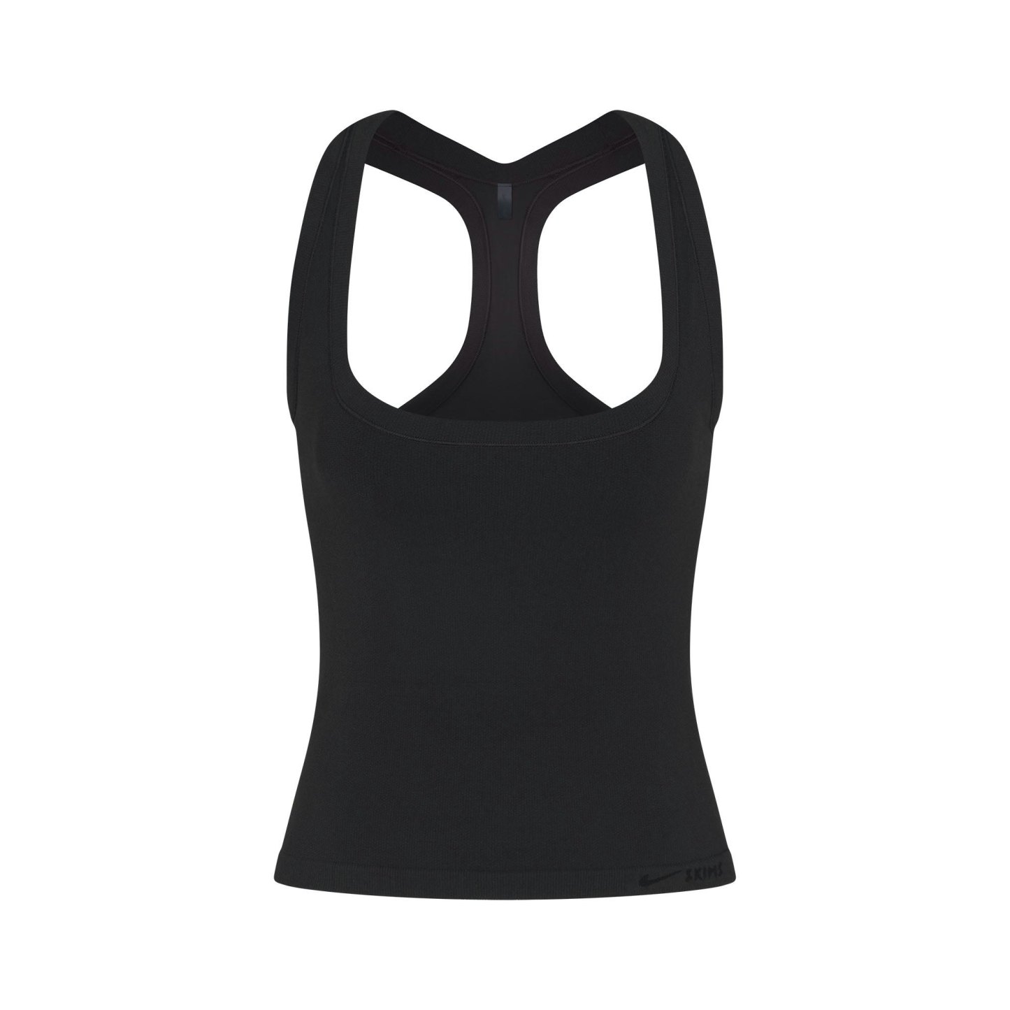 NikeSKIMS VINTAGE SEAMLESS RACER BACK TANK - OBSIDIAN - image 5