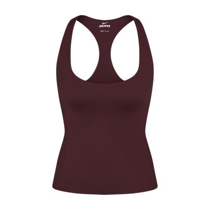 NikeSKIMS MATTE RACER BACK TANK - CURRANT - image 30