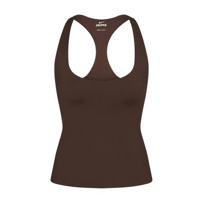 NikeSKIMS MATTE RACER BACK TANK - DARK SEPIA - image 16
