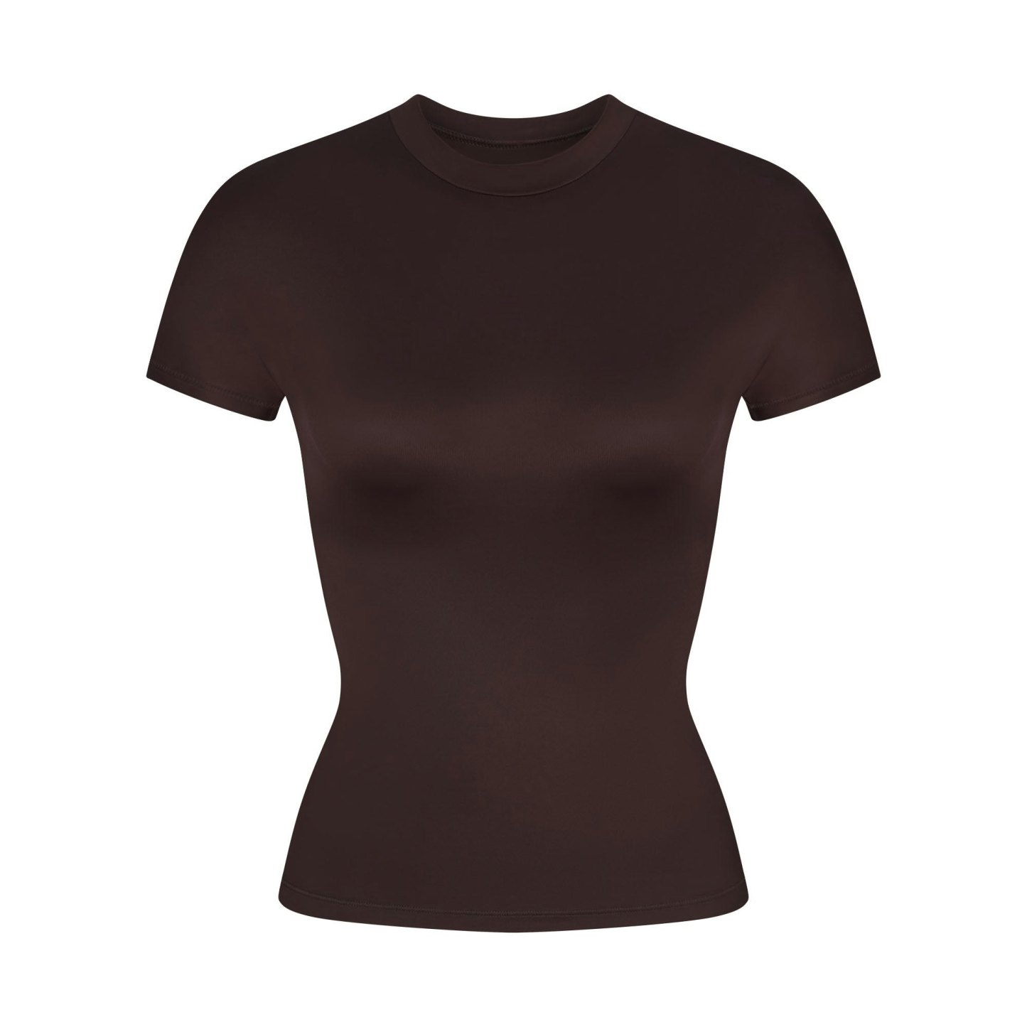 NikeSKIMS SHINE SHORT SLEEVE MOCK NECK TOP - PHOENIX - image 6