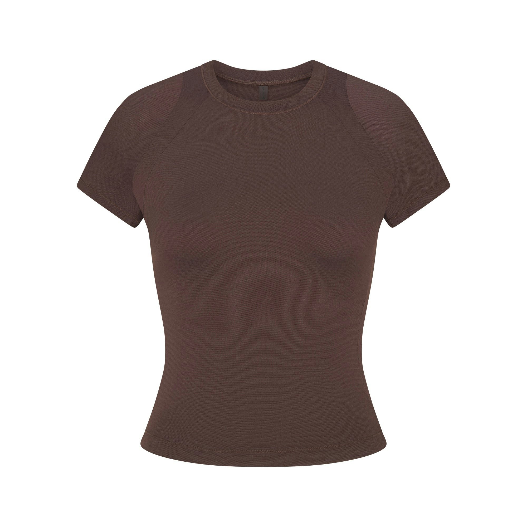 NikeSKIMS AIRY BABY TEE - DARK SEPIA - image 26