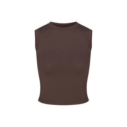 NikeSKIMS AIRY MUSCLE TEE - DARK SEPIA - image 11