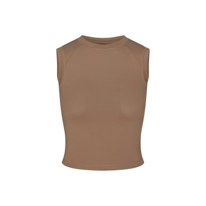 NikeSKIMS AIRY MUSCLE TEE - MYRRH - image 19
